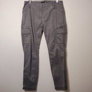 Eileen Fisher Gray Utility Cargo Jogger Pants 2P